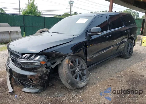 2018 Dodge Durango Gt Awd from USA, damaged, VIN 1C4RDJDG3JC160348